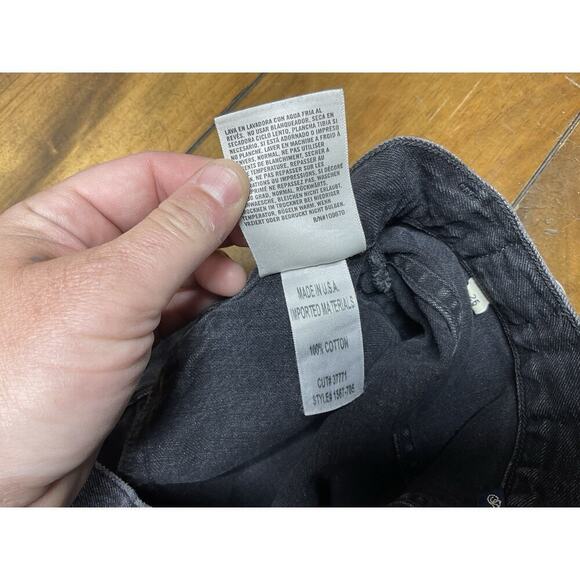 Citizens Of Humanity Melanie High Rise Crop in Black Hawk Jeans Size 26 - Picture 7 of 12